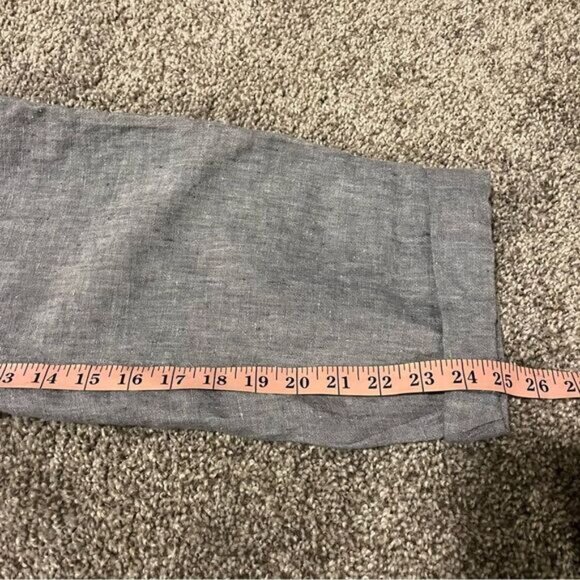 J. Jill, Pure Jill, Linen Roll Tab Pants - Picture 12 of 12